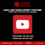 Jasa Tambah Like Video Short Youtube