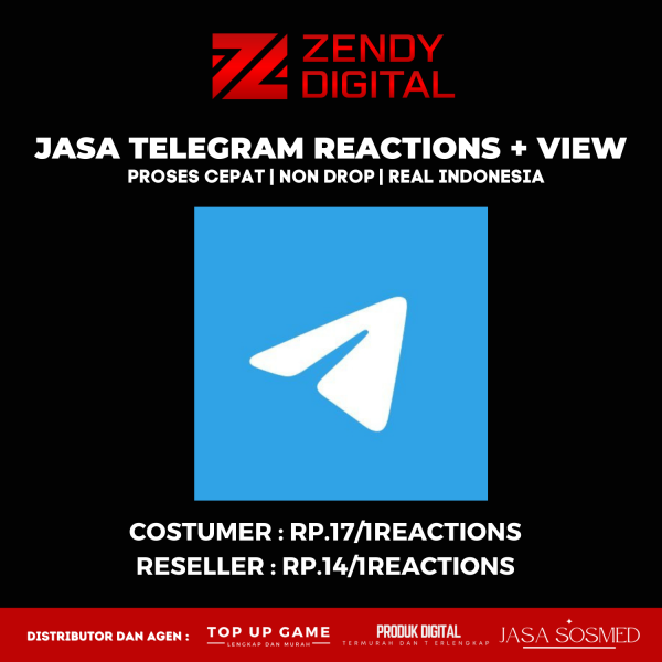 Beli Jasa Reactions + Views Telegram