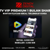 We TV VIP Premium 1 Bulan Sharing